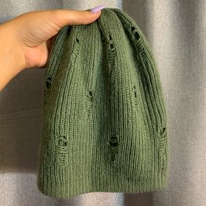 Olive Green Beanie